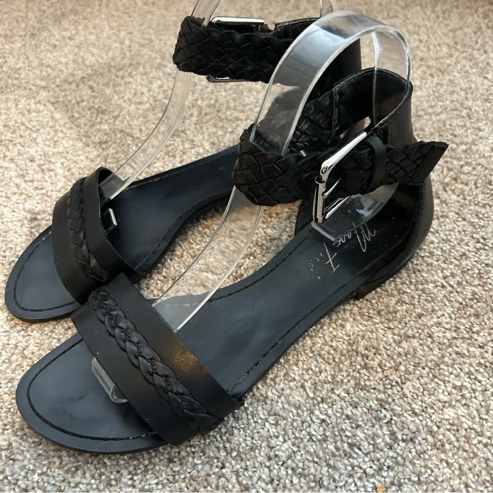 Marc Fisher Mfeidan braided leather sandals 7 - Picture 3 of 7